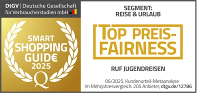 DtgV: Reise & Urlaub: TOP-Preis-Fairness