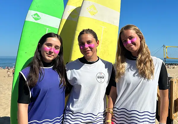 Surfkurs auf der Sprachreise nach Bayonne